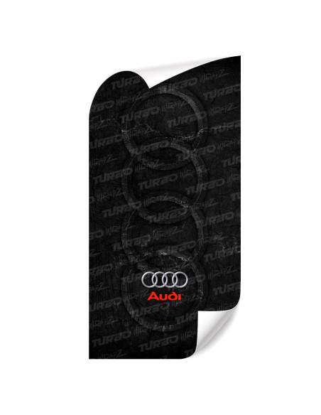 Sticker for car pillar Audi | TurboWrapz.com