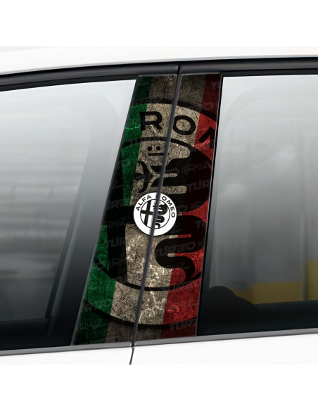 Sticker for car pillar Alfa Romeo | TurboWrapz.com