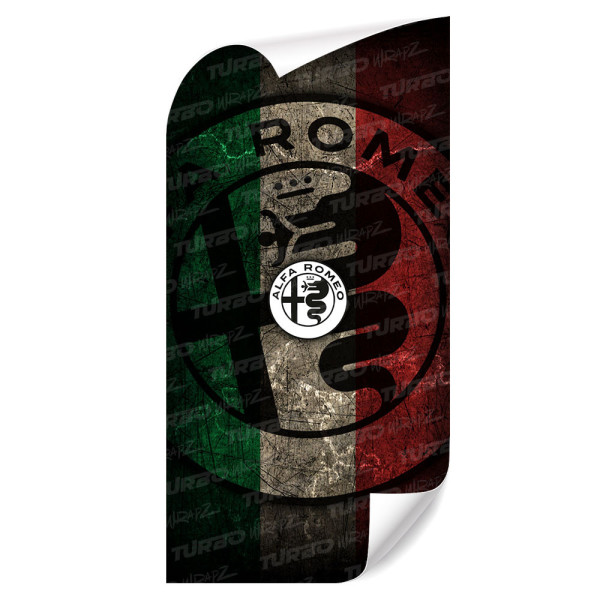 Sticker for car pillar Alfa Romeo | TurboWrapz.com