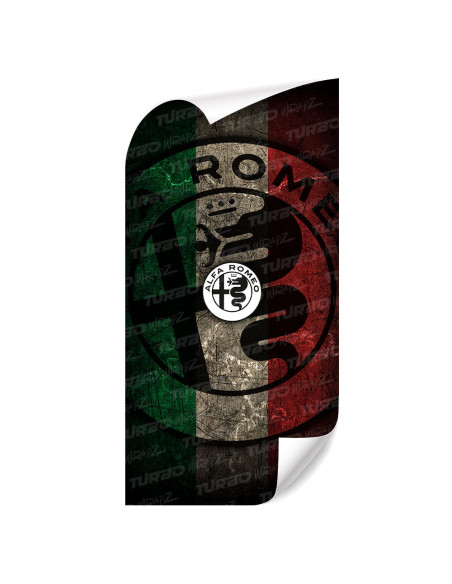 Sticker for car pillar Alfa Romeo | TurboWrapz.com