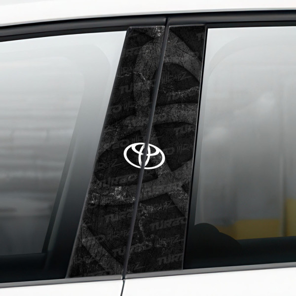 Naklejka na słupek samochodowy Toyota | TurboWrapz.com