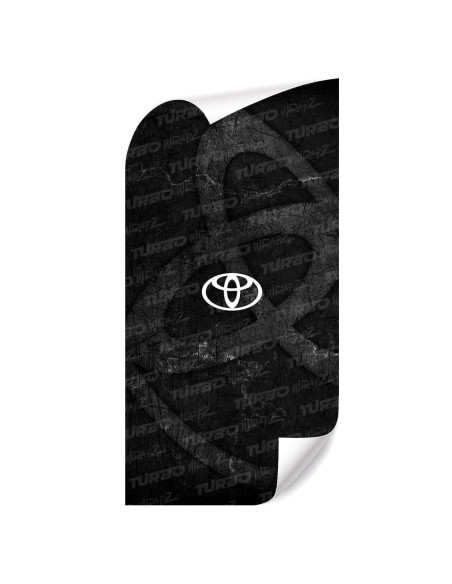 Sticker for car pillar Toyota | TurboWrapz.com
