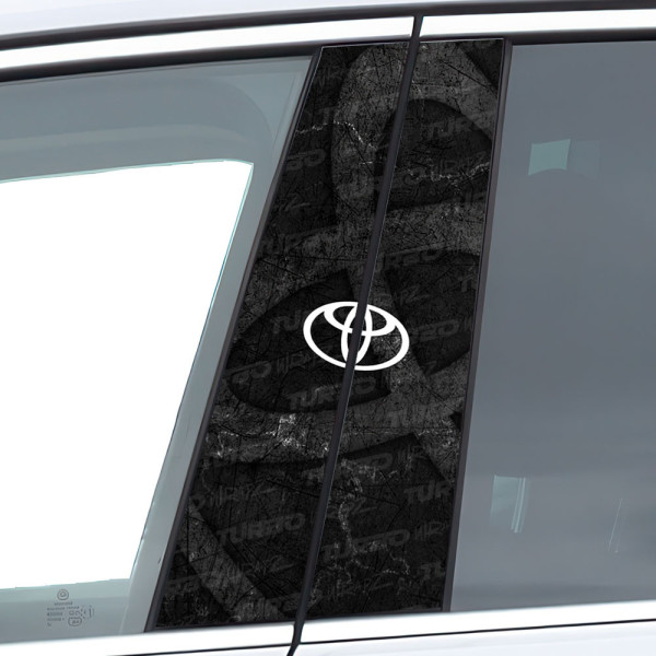 Naklejka na słupek samochodowy Toyota | TurboWrapz.com