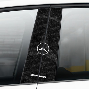 Sticker for car pillar Mercedes AMG | TurboWrapz.com 2
