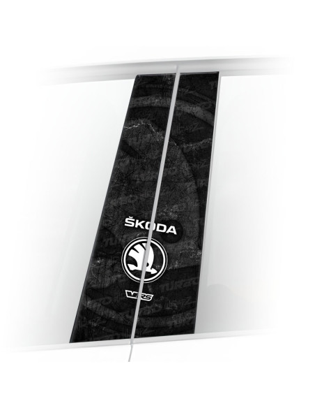 Naklejka na słupek samochodowy Skoda VRS | TurboWrapz.com