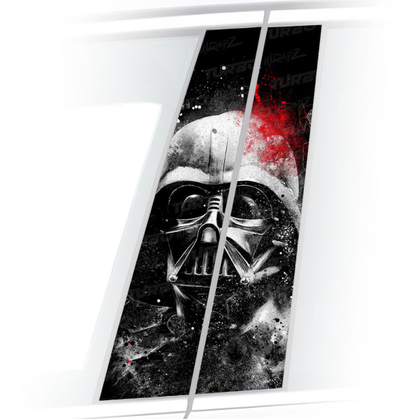 Sticker for car pillar Darth Vader | TurboWrapz.com