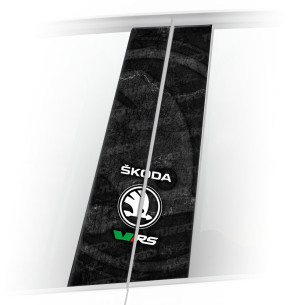 Naklejka na słupek samochodowy Skoda VRS | TurboWrapz.com