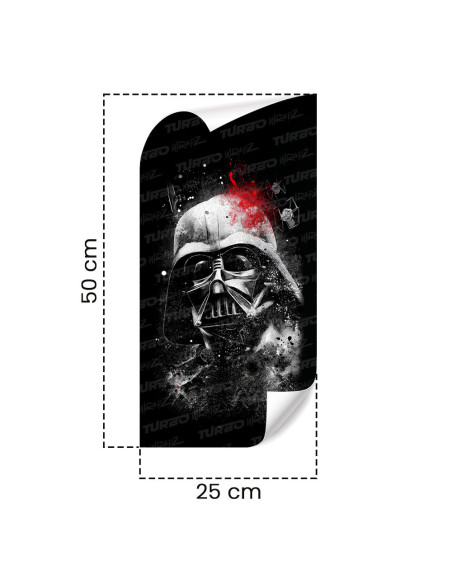 Naklejka na słupek samochodowy Darth Vader | TurboWrapz.com