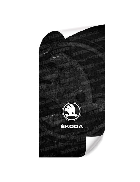 Naklejka na słupek samochodowy Skoda | TurboWrapz.com