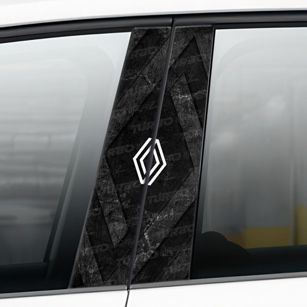 Sticker for car pillar Renault | TurboWrapz.com