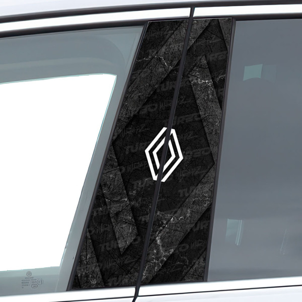 Naklejka na słupek samochodowy Renault | TurboWrapz.com