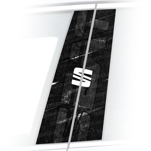 Sticker for car pillar Seat | TurboWrapz.com
