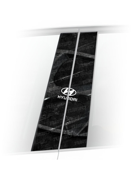 Sticker for car pillar Hyundai | TurboWrapz.com