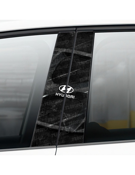 Naklejka na słupek samochodowy Hyundai | TurboWrapz.com