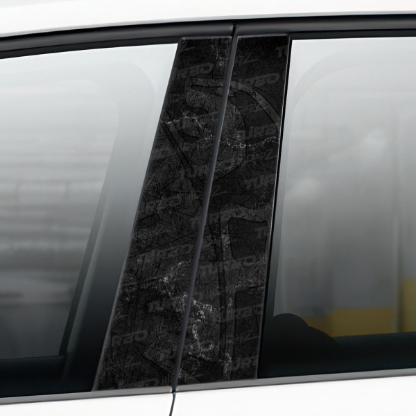 Sticker for car pillar Peugeot | TurboWrapz.com