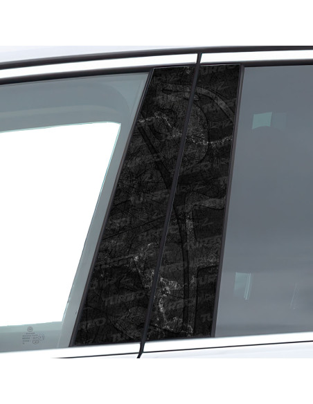 Sticker for car pillar Peugeot | TurboWrapz.com