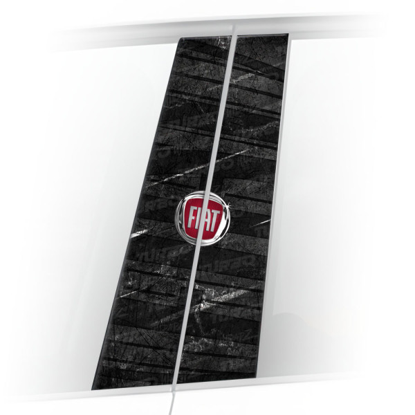 Sticker for car pillar Fiat | TurboWrapz.com