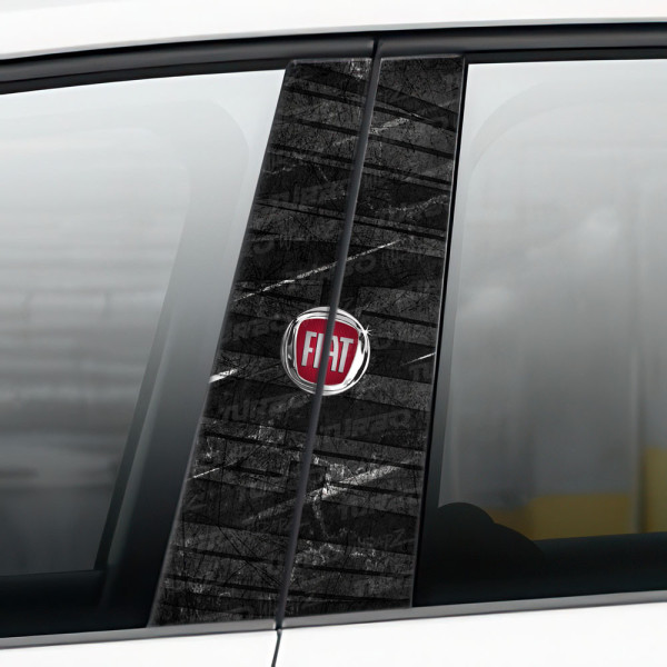 Sticker for car pillar Fiat | TurboWrapz.com