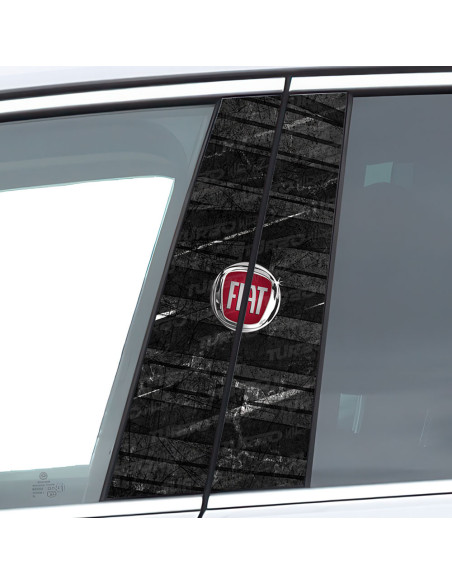 Sticker for car pillar Fiat | TurboWrapz.com