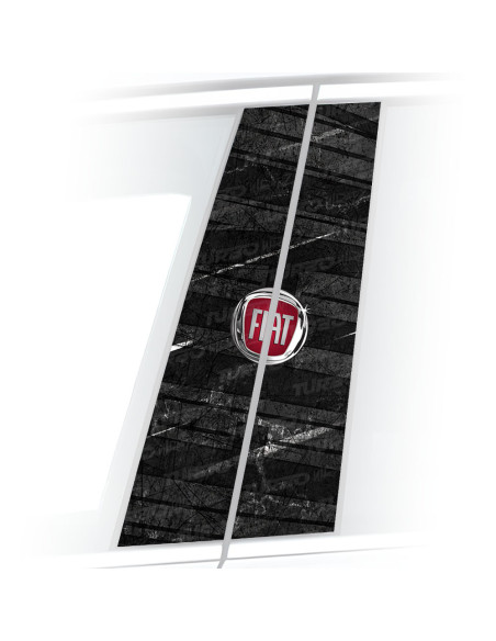 Sticker for car pillar Fiat | TurboWrapz.com