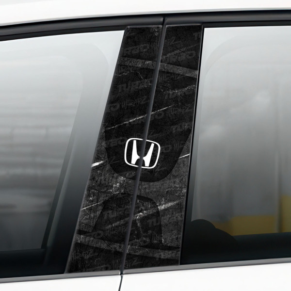 Naklejka na słupek samochodowy Honda | TurboWrapz.com