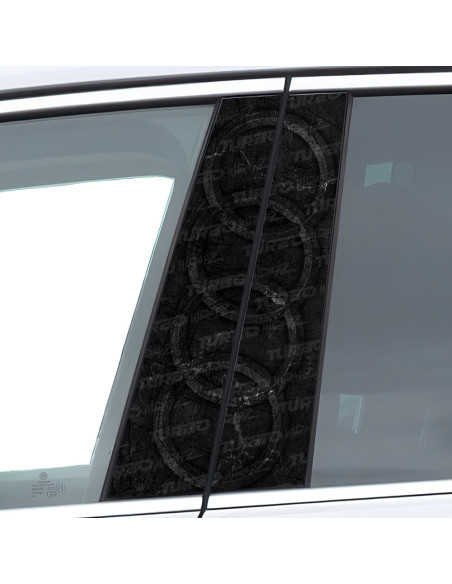 Sticker for car pillar Audi | TurboWrapz.com