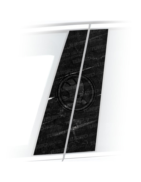 Sticker for car pillar Skoda | TurboWrapz.com