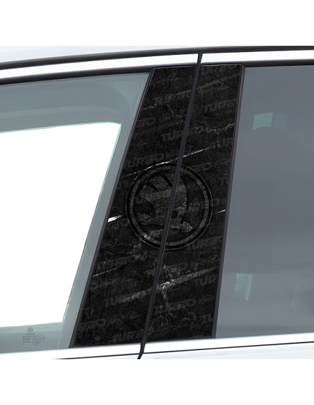 Naklejka na słupek samochodowy Skoda | TurboWrapz.com