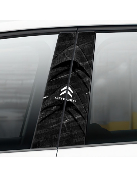 Sticker for car pillar Citroen | TurboWrapz.com