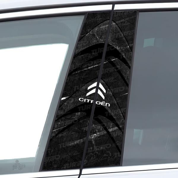 Sticker for car pillar Citroen | TurboWrapz.com