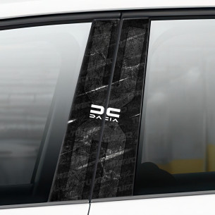 Sticker for car pillar Dacia | TurboWrapz.com 2
