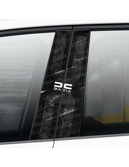 Sticker for car pillar Dacia | TurboWrapz.com