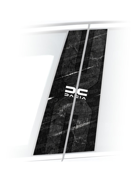 Sticker for car pillar Dacia | TurboWrapz.com