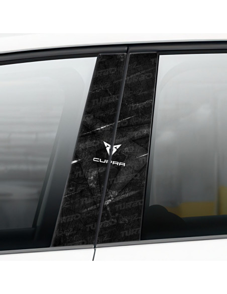 Sticker for car pillar Cupra | TurboWrapz.com