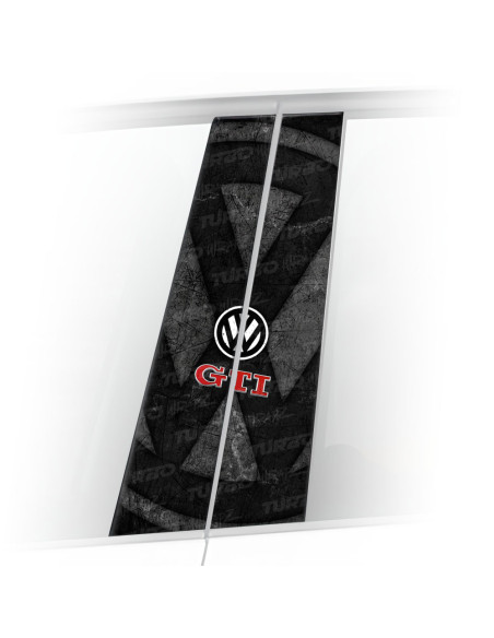 Sticker for car pillar Volkswagen Golf GTI | TurboWrapz.com