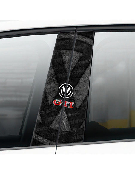 Sticker for car pillar Volkswagen Golf GTI | TurboWrapz.com