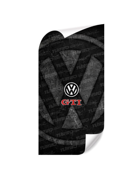 Sticker for car pillar Volkswagen Golf GTI | TurboWrapz.com