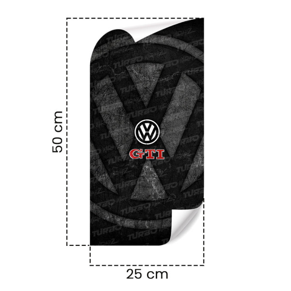 Sticker for car pillar Volkswagen Golf GTI | TurboWrapz.com