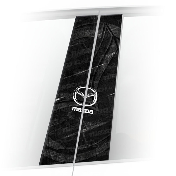 Sticker for car pillar Mazda | TurboWrapz.com