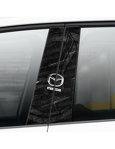 Sticker for car pillar Mazda | TurboWrapz.com
