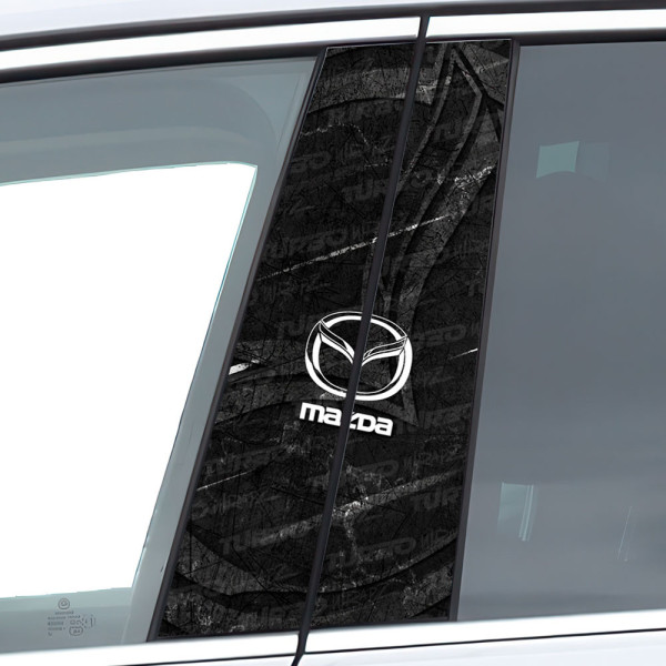 Sticker for car pillar Mazda | TurboWrapz.com