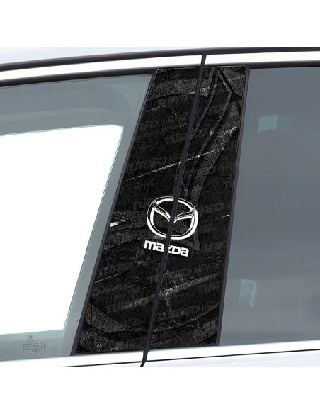 Sticker for car pillar Mazda | TurboWrapz.com