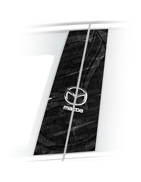 Naklejka na słupek samochodowy Mazda | TurboWrapz.com
