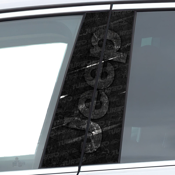 Sticker for car pillar Jeep | TurboWrapz.com