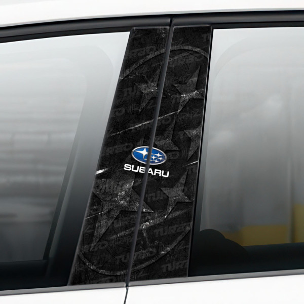Sticker for car pillar Subaru | TurboWrapz.com