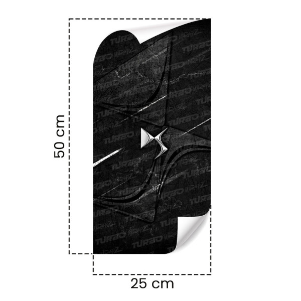 Naklejka na słupek samochodowy Citroen DS | TurboWrapz.com