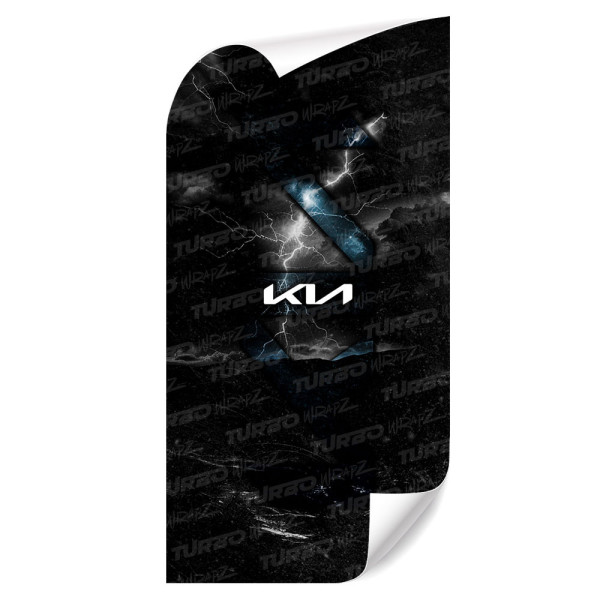 Sticker for car pillar KIA | TurboWrapz.com