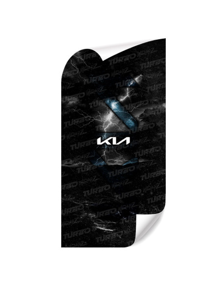 Sticker for car pillar KIA | TurboWrapz.com