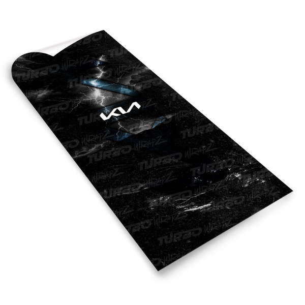 Sticker for car pillar KIA | TurboWrapz.com