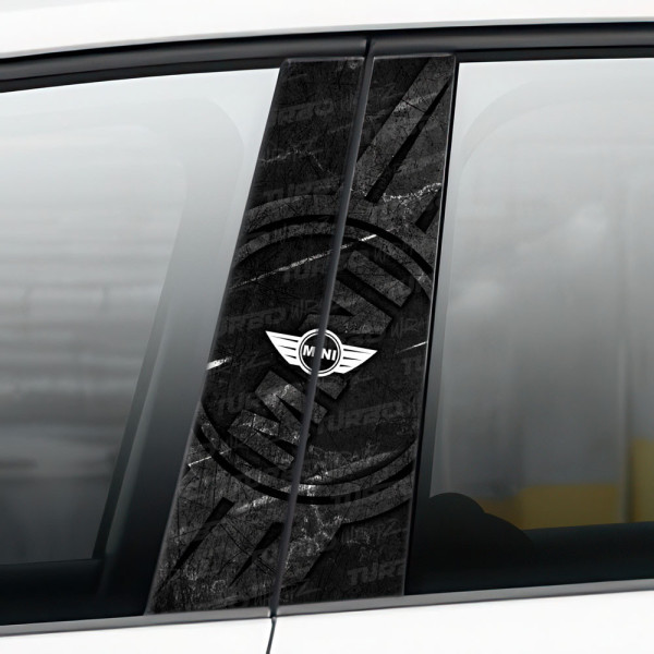 Sticker for car pillar MINI | TurboWrapz.com